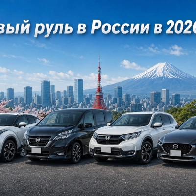 Правый руль в России в 2026 году: стоит ли покупать авто из Японии