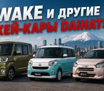 Wake и другие кей-кары Daihatsu