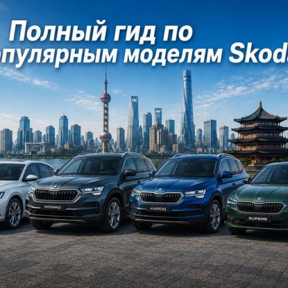 Полный гид по популярным моделям Skoda из Китая