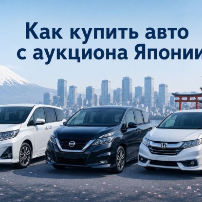 Как купить авто с аукциона Японии: пошаговая инструкция
