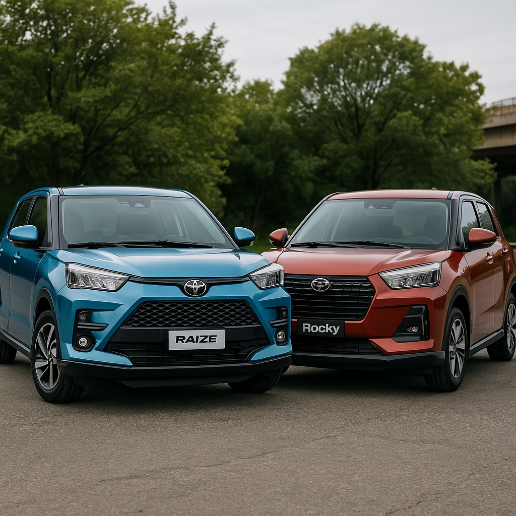 Toyota Raize и Daihatsu Rocky